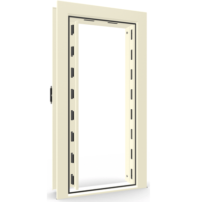 Vault Door Series | Out-Swing | Right Hinge | Champagne Gloss | Electronic Lock