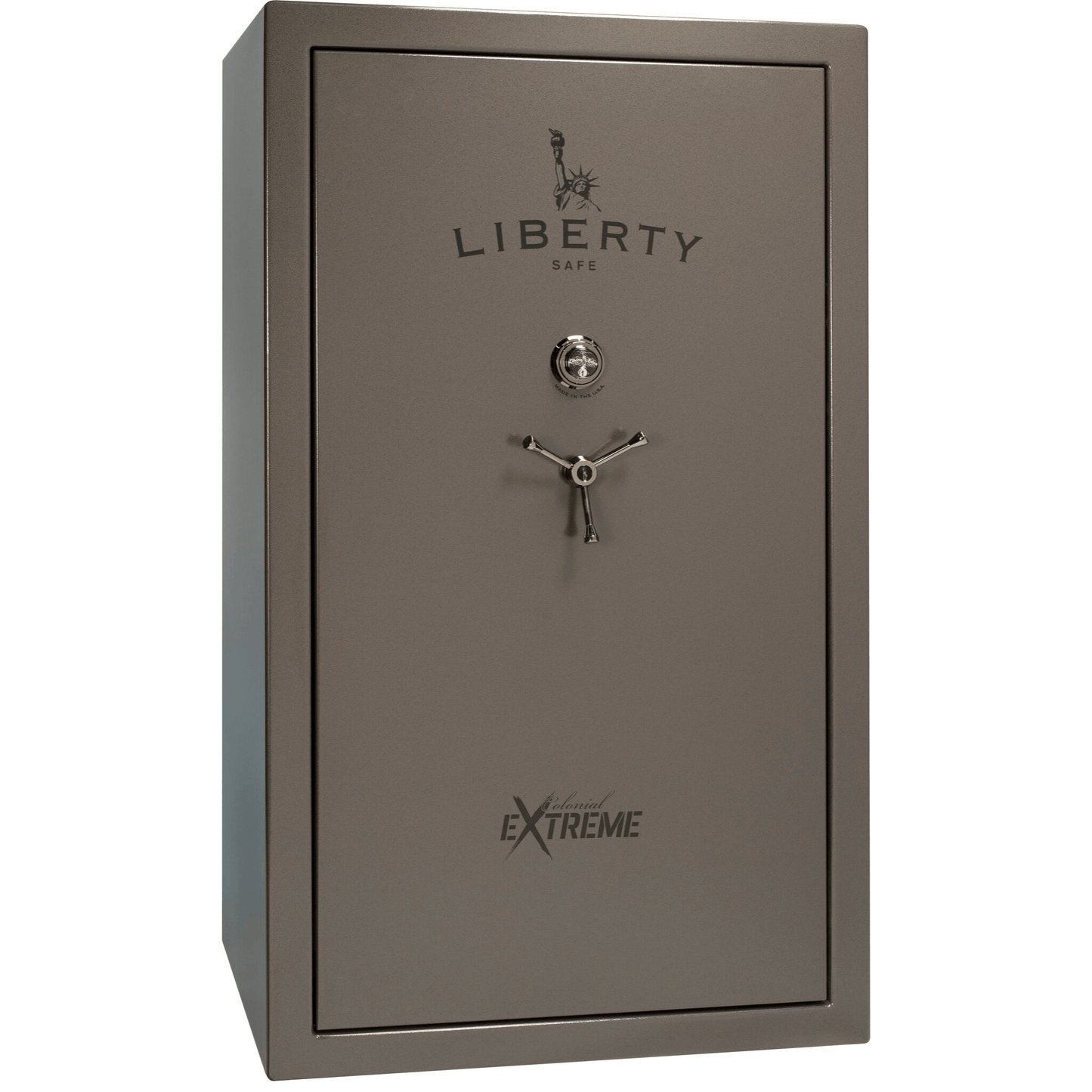 Colonial Series | Level 4 Security | 75 Minute Fire Protection | 50XT | DIMENSIONS: 72.5"(H) X 42"(W) X 27.5"(D*) | Gray Marble | Mechanical Lock