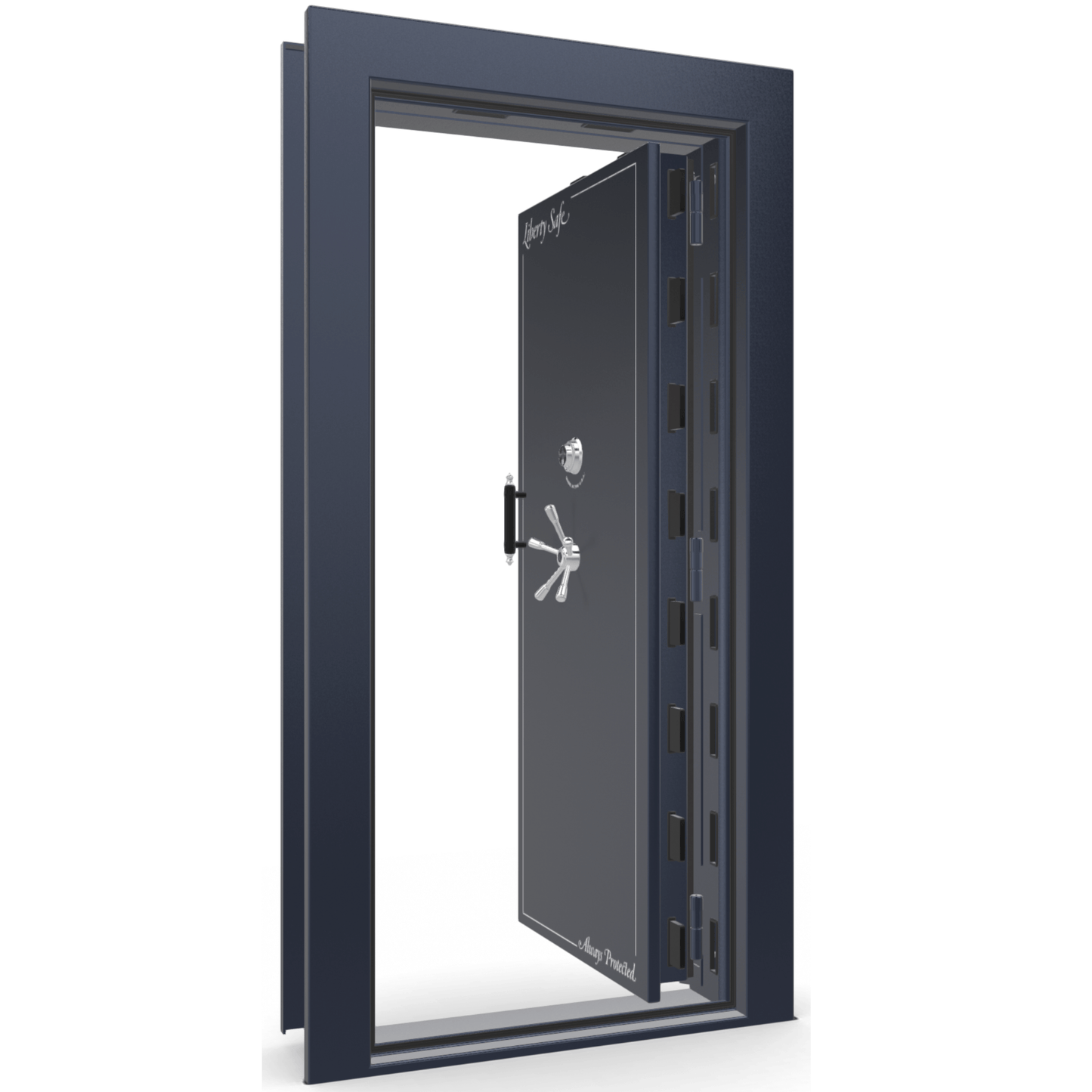 Vault Door Series | In-Swing | Left Hinge | Champagne Gloss | Electronic Lock