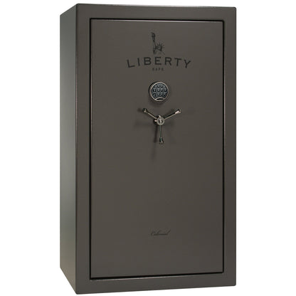 Colonial Series | Level 4 Security | 75 Minute Fire Protection | 30 PRO FLEX | DIMENSIONS: 60.5"(H) X 36"(W) X 22"(D*) | Gray Marble | Electronic Lock - Closed